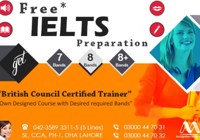 Get Free IELTS Preparation In Dha Lahore